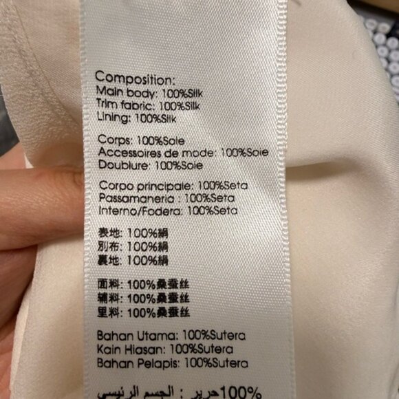 3.1 PHILLIP LIM Asymmetrical Silk Tank Top size 4 - Picture 8 of 10